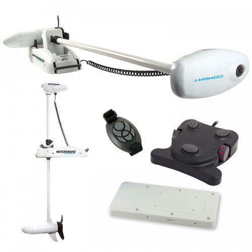 Watersnake combat Remote 54 lb / 48 inch Shaft BOW MOUNT (Bundle Deal)