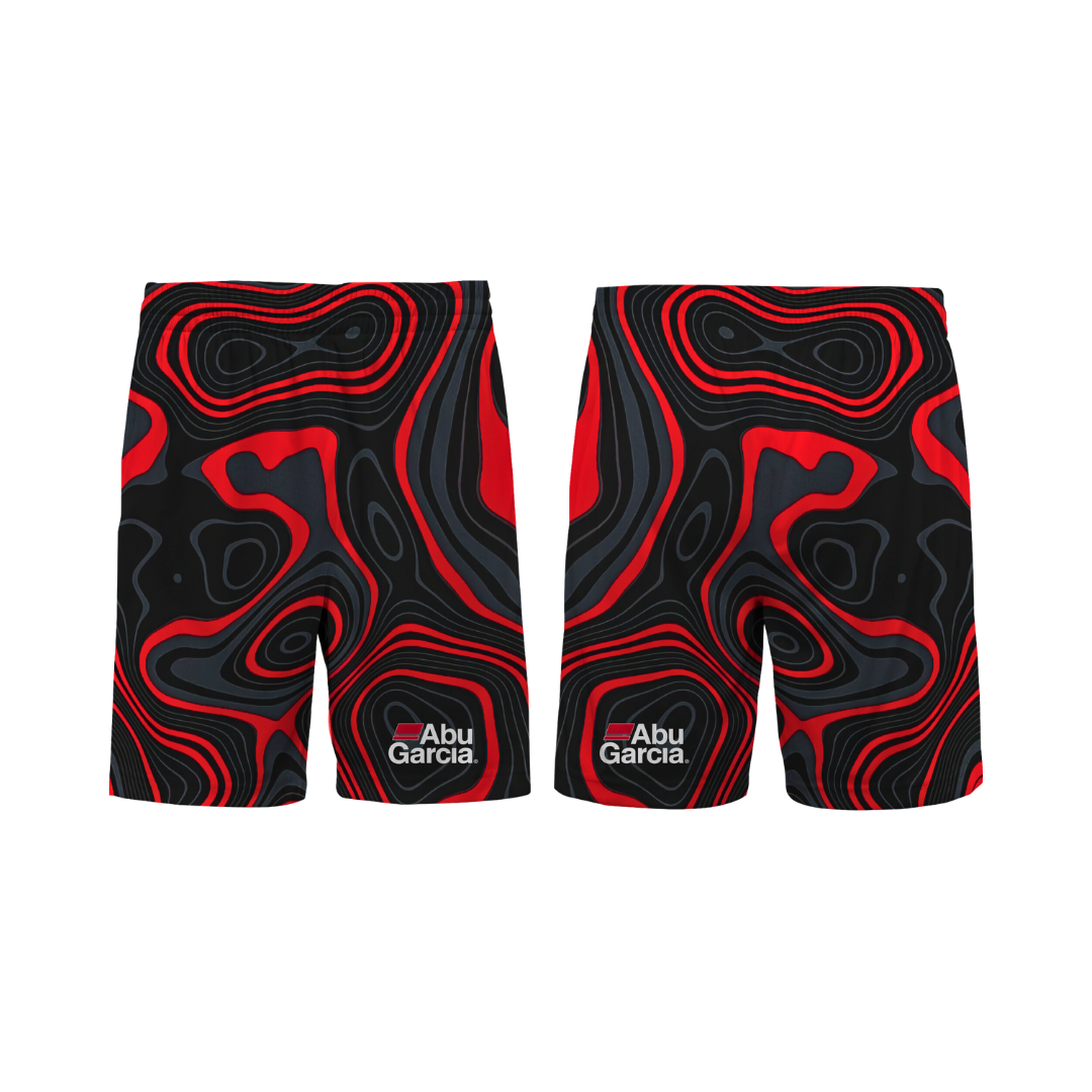 Abu Garcia Quick Dry Shorts Red