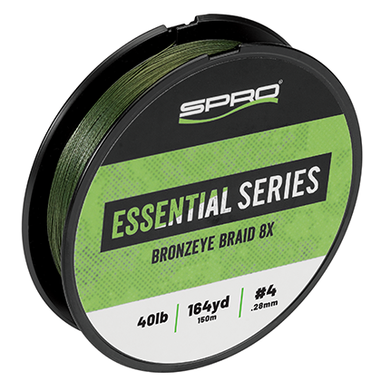 Spro Bronzeye Braid 8X Essential Series